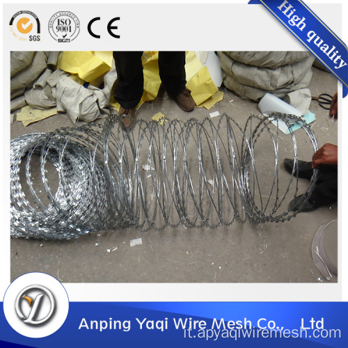 Bto-22 Galvanized Concertina Razor Wired Wire